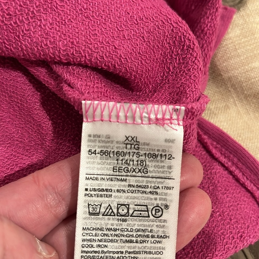 GAP Fuchsia Elbow-Length Sleeve Sweatshirt/NWT/various - Picture 7 of 11
